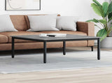 Coffee Table Grey Sonoma 100 x 100 x 45 cm Engineered Wood 892587
