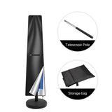 ZNTS 280cm Garden Parasol Cover Patio Umbrella Heavy Duty Waterproof Furniture Protector 59772738