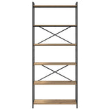 Bookshelf Artisan Oak 80 x 30 x 189.5 cm Engineered Wood 868412