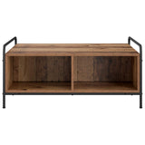 Coffee Table Old Wood 90 x 90 x 41 cm Engineered Wood 8013606