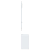 3-in-1 Shoe Cabinet Set White Engineered Wood 342570