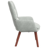 Armchair Light Grey 63 x 67 x 94 cm Velvet 42001803