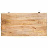 Storage Box with Storage 70 x 35 x 40 cm Solid mango wood 4104571