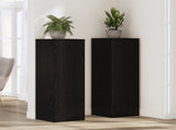 Plant Stand Black Oak 33 x 33 x 100 cm Engineered wood 869235