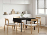 Extendable Dining Table 120 x 81.5 x 75 cm Engineered Wood 8006115