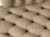 Slipper Chair Light Grey 56.5 x 70 x 110 cm Faux Suede Leather 42020687