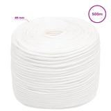Multipurpose Utility Rope 6 mm 500 m White PP 240 kg Max Load 3473182