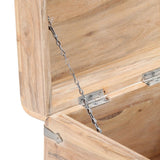 Chest 40x40x40 cm Solid Acacia Wood 289648