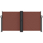 Retractable Side Awning Brown 120x1200 cm 4004794
