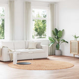 Shaggy Rug High Pile NAVARRA Beige 240x240 cm Polyester 4102925