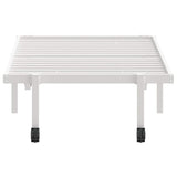 Bed Frame without Mattress Foldable White 80x200 cm Steel 4103965