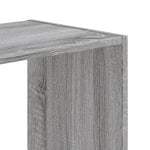 Bookcase Grey Sonoma 102x32x108 cm Engineered Wood 3307842