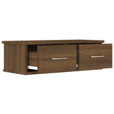 Wall Cabinet Brown Oak 60x26x18.5 cm Engineered Wood 815080