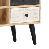 TV Cabinet 115x30x47 cm Solid Mango Wood 282878