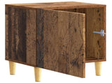 Bedside Table Old Wood 43 x 34.5 x 50 cm Engineered Wood 895041