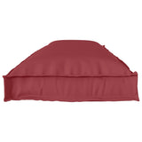 Pallet Cushion Set 2 pcs Wine Red 150 x 40 x 8 cm Oxford Fbric 42001714