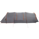 Tunnel Tent 4-Person Grey and Orange 778 x 356 x 210 cm 42004040