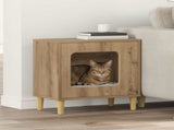 Cat House Artisian Oak 51 x 30 x 52 cm Engineered Wood 8000661