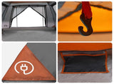 Instant Tent with Rainfly 3-Person Quick-Release 185T Polyester 42008401