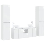 Bathroom Furniture Set 5 pcs High Gloss White 3406027
