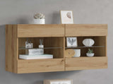 TV Wall Cabinet Artisan Oak 98.5 x 30 x 60.5 cm Engineered Wood 8000986