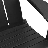 Garden Chair 3 pcs Black 80.5 x 74.5 x 92 cm Polyethylene 3335824
