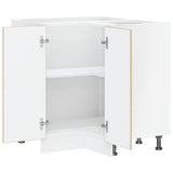 Kitchen Corner Base Cabinet Lucca Sonoma Oak Engineered Wood 853750