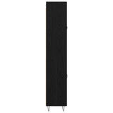 Highboard Black Oak 69.5 x 34 x 180 cm Engineered Wood 3416067