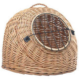 Cat Transporter 50x42x40 cm Natural Willow 170908