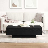 Coffee Table Black Oak 100 x 49.5 x 31 cm Engineered Wood 862573