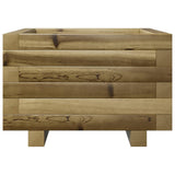 Garden Planter 40x40x26.5 cm Impregnated Wood Pine 847292