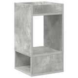 End Table 2 pcs Concrete Grey 30 x 30 x 56 cm Engineered Wood 890935