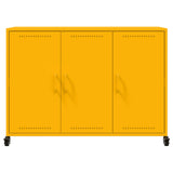 Sideboard Mustard Yellow 100.5x39x72 cm Steel 846683