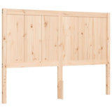 Bed Frame without Mattress Small Double Solid Wood Pine 3192591