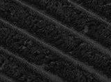 Throw Blanket Black 270 x 240 cm 1.83 kg Fleece 42016844