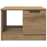 Coffee Table Artisan Oak 50x50x36 cm Engineered Wood 856849