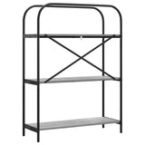 Bookshelf Grey Sonoma 80 x 30 x 109 cm Engineered wood 879848