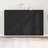 Wall-mounted Cabinet 2 pcs Old Wood 69.5 x 34 x 90 cm 3333105