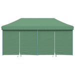 Foldable Party Tent Pop-Up with 4 Sidewalls Green 4004952