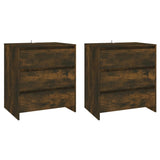 3 Piece Sideboard Smoked Oak Engineered Wood 3098070