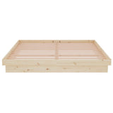 Bed Frame without Mattress Solid Wood 160x200 cm 819917