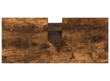 Bathroom Vanity Unit Smoked Oak 60 x 35 x 60 cm Engineered Wood 889400