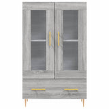 Highboard Grey Sonoma 69.5x31x115 cm Engineered Wood 828290