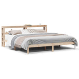 Bed Frame without Mattress 180x200 cm Super King Solid Wood Pine 3305728