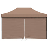 Party Tent Folding Brown 292 x 440 x 315 cm Oxford Fabric 42023636