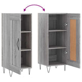 Sideboard Grey Sonoma 34.5x34x90 cm Engineered Wood 830442