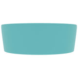 Luxury Wash Basin with Overflow Matt Light Green 36x13 cm Ceramic 147035