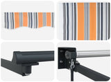 Manual Retractable Awning with LEDs 5 x 3 m 3419503