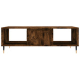 Coffee Table Smoked Oak 104x60x35 cm Engineered Wood 827081