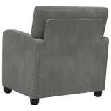 Armchair Dark Grey Velvet 42043413